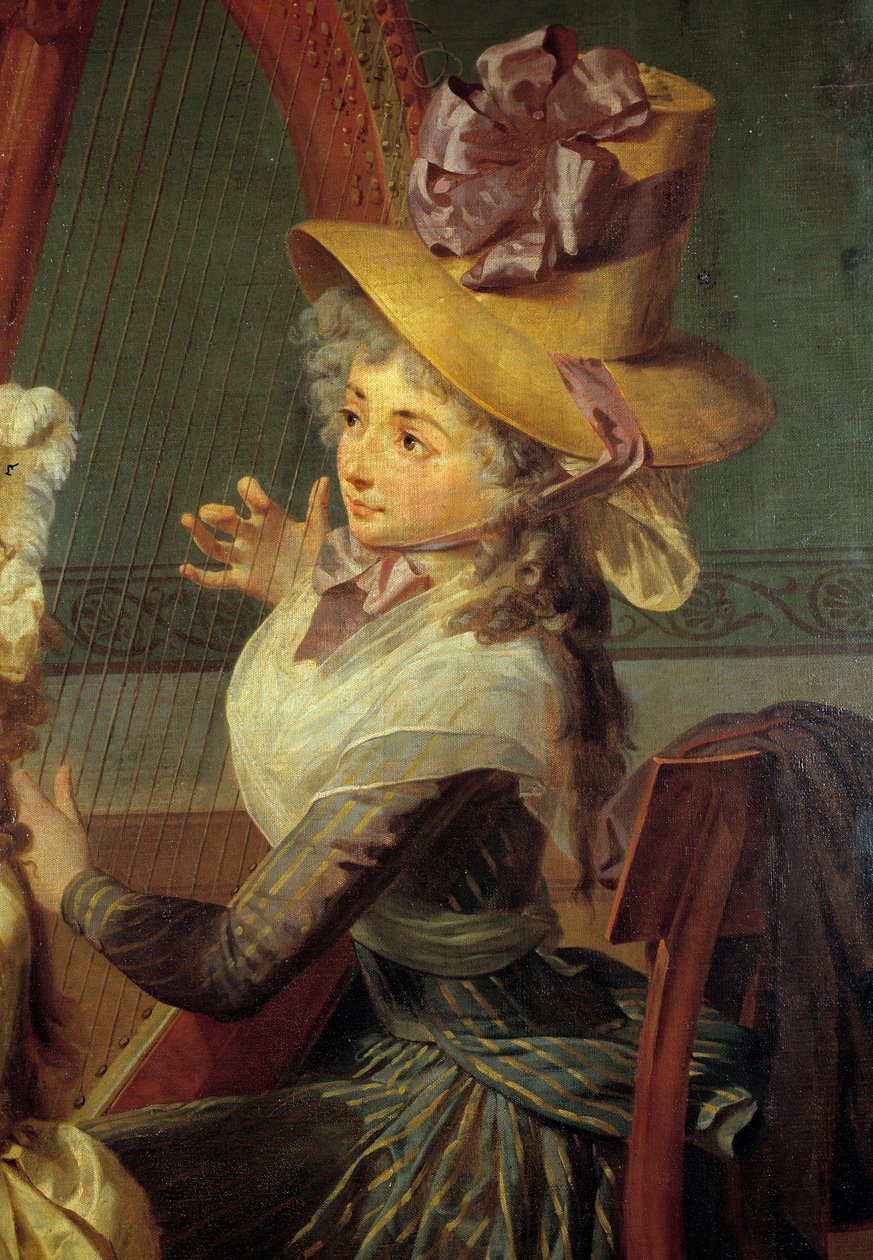Stephanie Felicite Ducrest av Saint-Aubin, grevinna av Genlis av Jean Baptiste Mauzaisse
