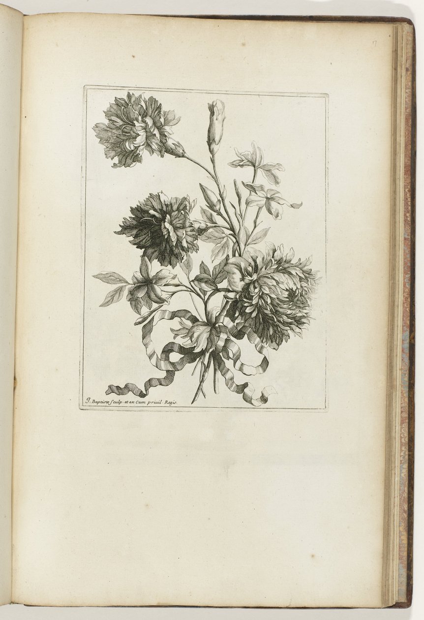 Inbunden bukett Les Petits Bouquets (serietitel) av Jean Baptiste Monnoyer