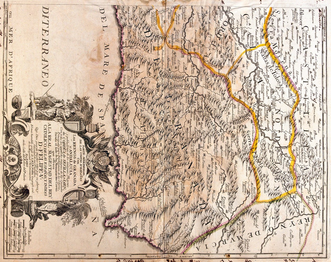 Andalusien, Kastilien-La Mancha, Murcia, Spanien av Jean-Baptiste Nolin