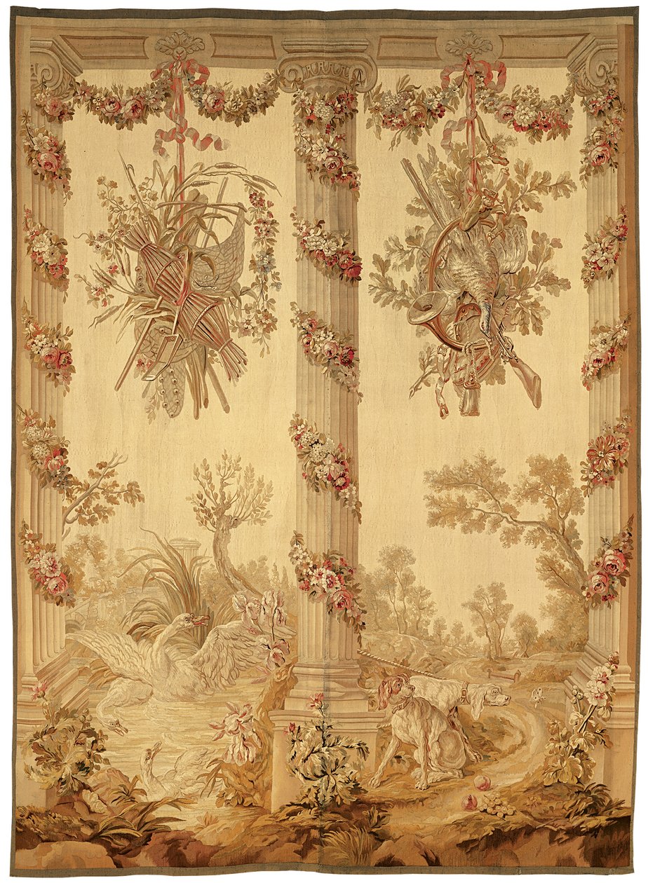 En panel från a Porticoes Series av Jean Baptiste Oudry