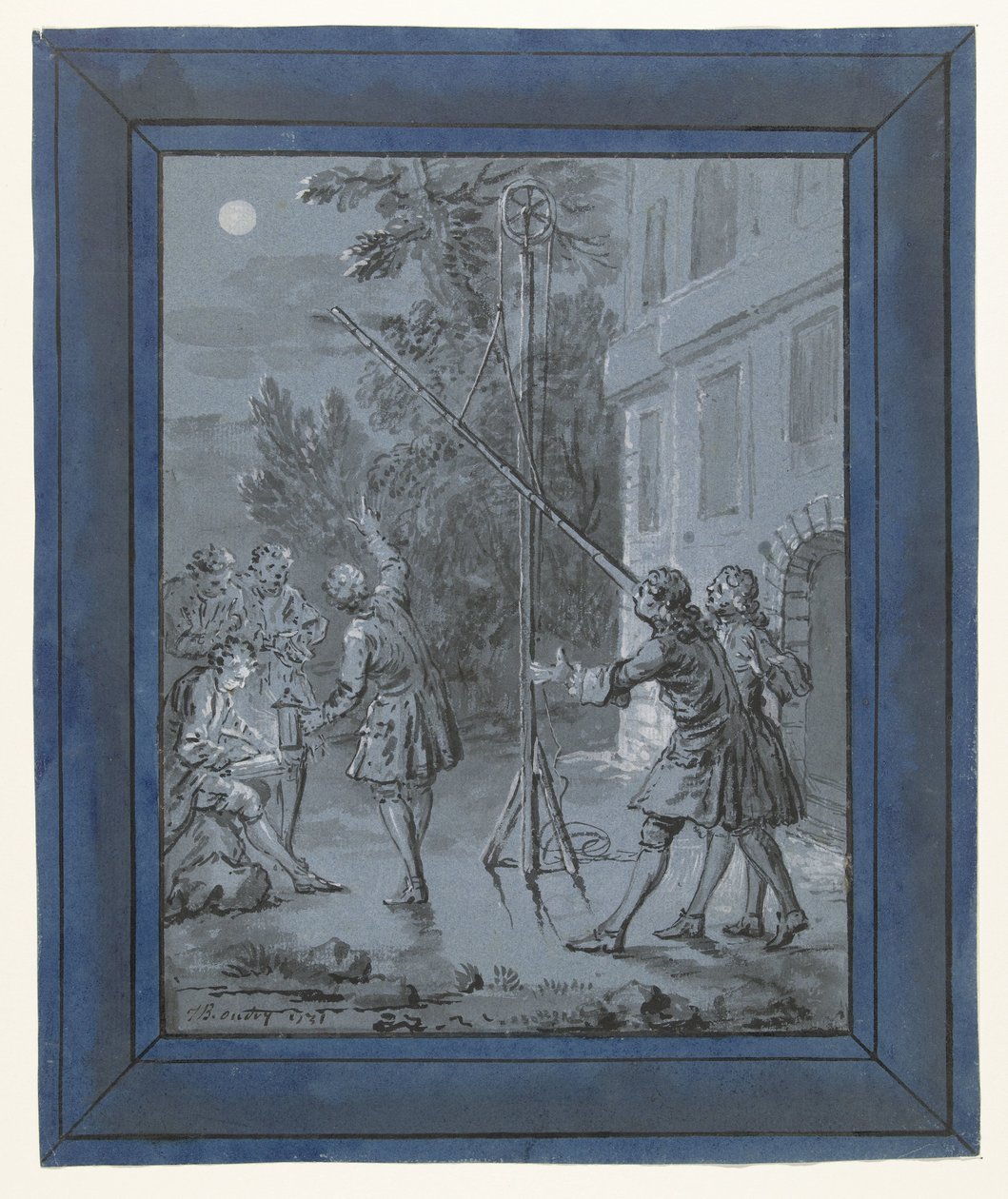 Ett djur i månen / Un Animal dans la Lune Illustrationer till fabler av Jean de La Fontaine (serietitel) av Jean Baptiste Oudry