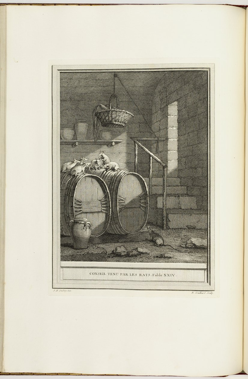 Valda fabler på vers av Jean Baptiste Oudry