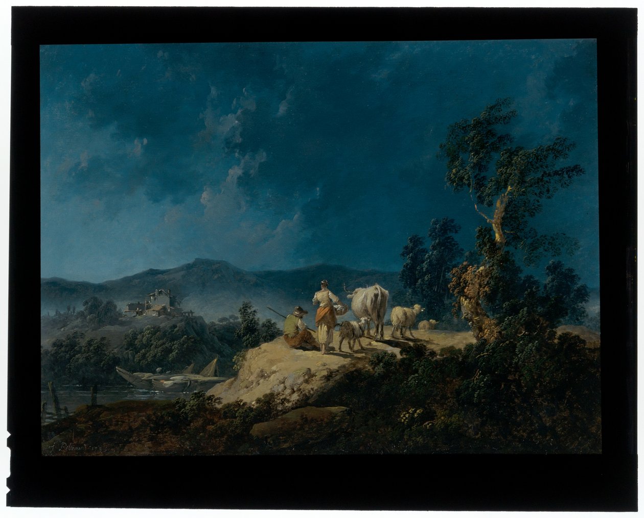 Kvällen av Jean Baptiste Pillement