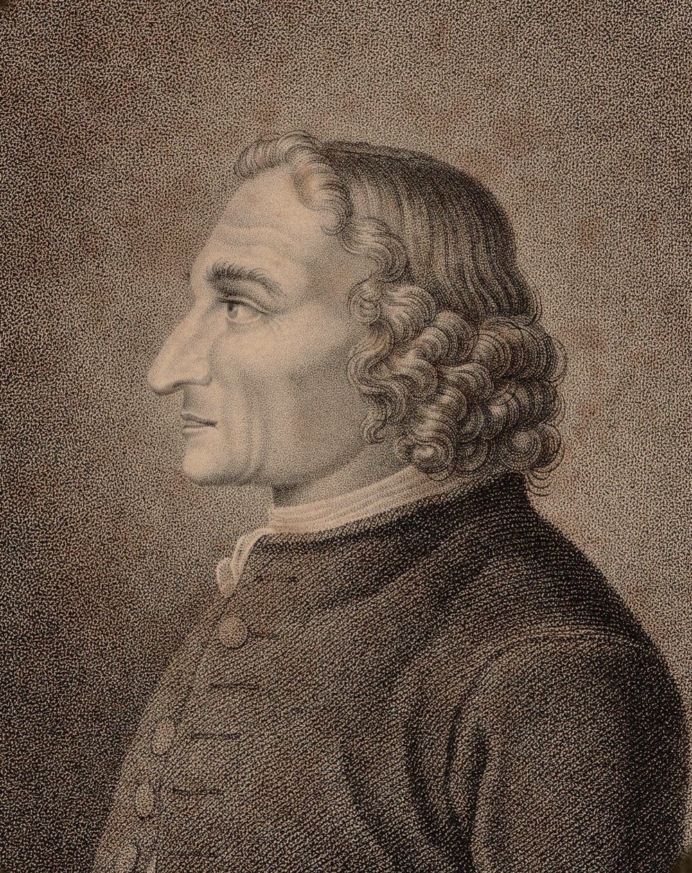 Porträtt av violinisten och kompositören Giuseppe Tartini 1692-1770, 1810. av Jean Baptiste Ponce Lambert