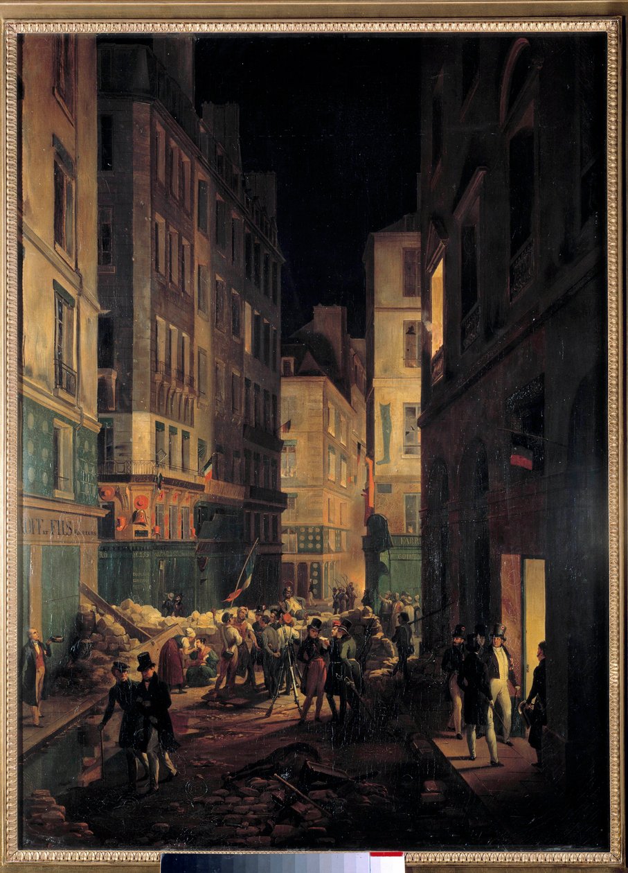 Avsnitt av revolutionen 1830, julidagen, Louis-Philippe, hertig D