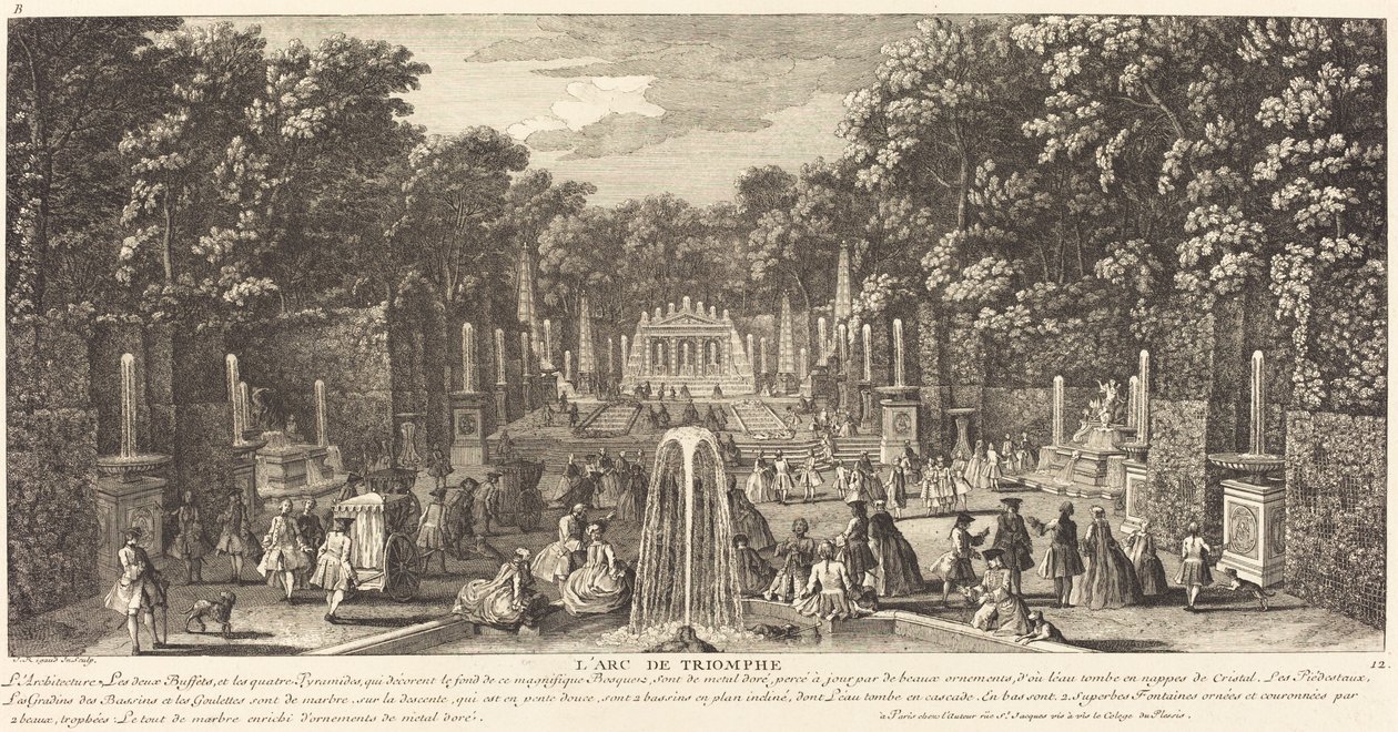 Triumfbågen av Jean Baptiste Rigaud