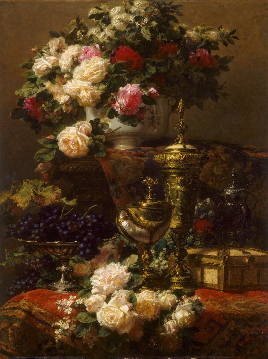 Blommor och frukt av Jean Baptiste Robie