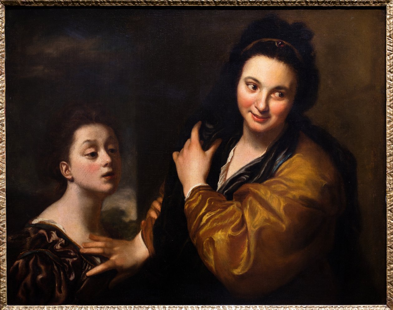 La Curiosite, även känd som Les Curieuses av Jean Baptiste Santerre