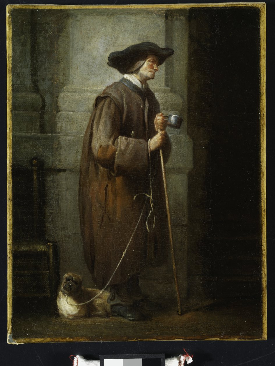 Blind tiggare av Jean Baptiste Simeon Chardin