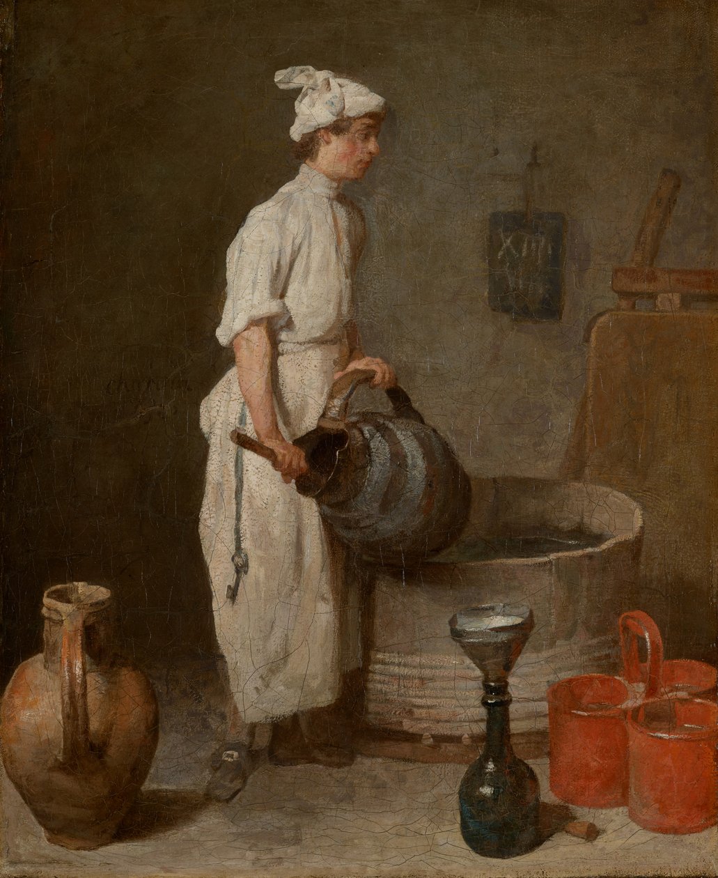 Källarpojken, 1738 av Jean Baptiste Simeon Chardin