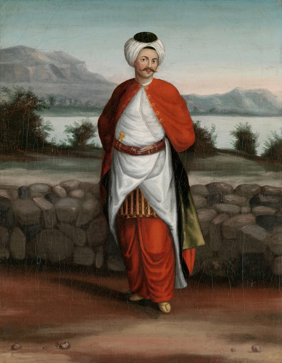 Choadar, ambassadörens tjänare av Jean Baptiste Vanmour (workshop of)