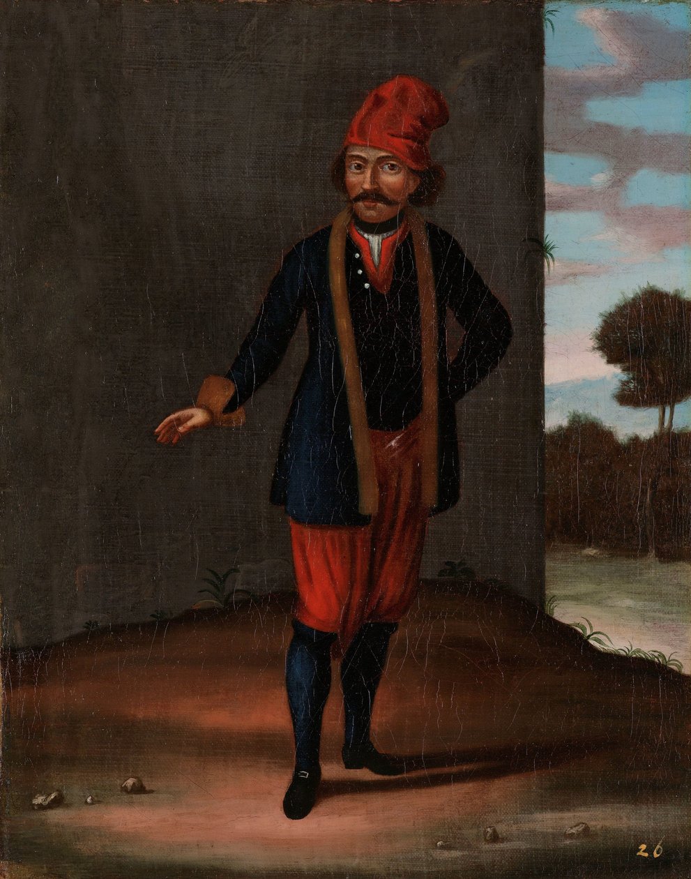 Man från ön Kithnos (Thermia) av Jean Baptiste Vanmour (workshop of)