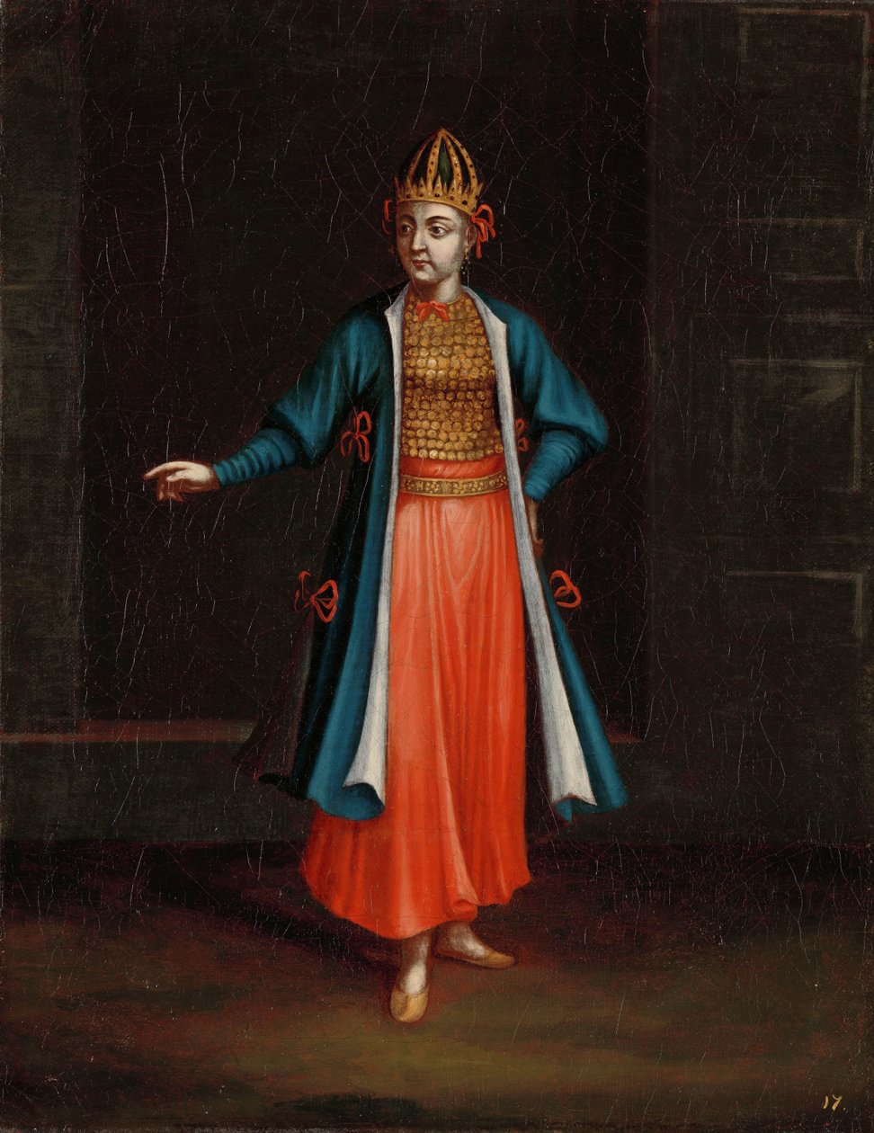 Kvinna från den bulgariska kusten av Jean Baptiste Vanmour (workshop of)