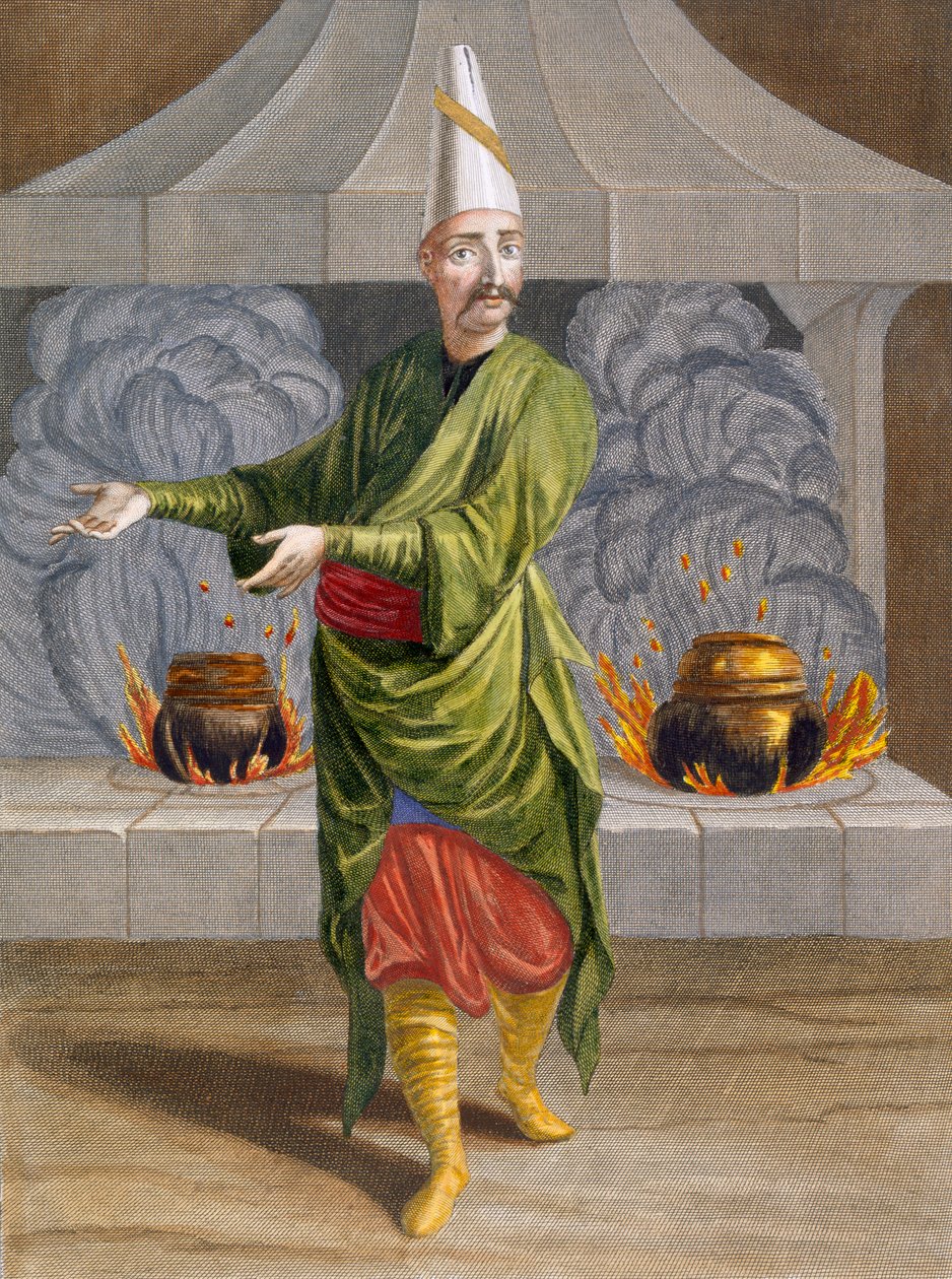 Beulouk-Bachi, chefskock för sultanen, ca 1708 av Jean Baptiste Vanmour