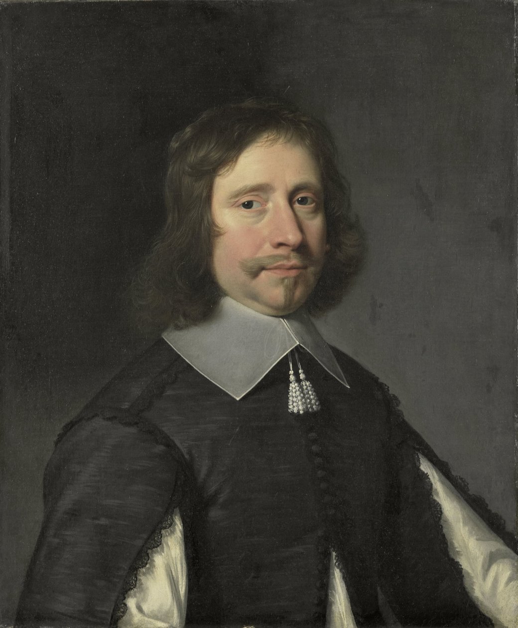 Porträtt av en man, möjligen Philippe de la Trémoïlle, greve av Olonne av Jean Baptiste de Champaigne (attributed to)