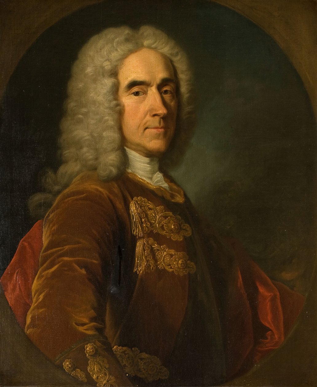 Porträtt av Sir Richard Temple, 4:e Viscount of Birmingham, 1738-42. av Jean Baptiste van Loo