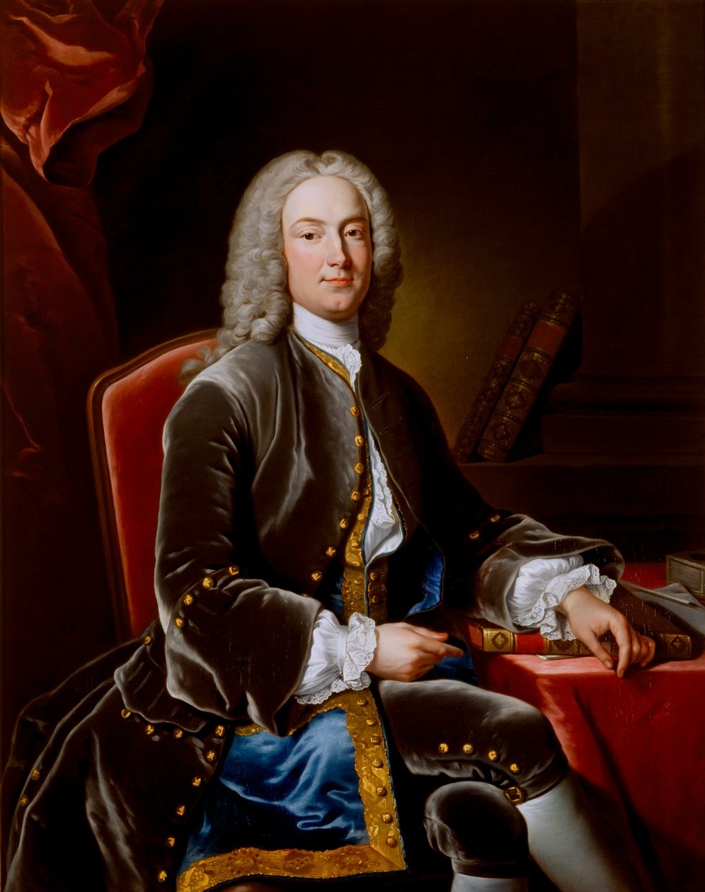 William Murray, Earl of Mansfield, brittisk advokat, politiker och domare, c1738 av Jean Baptiste van Loo