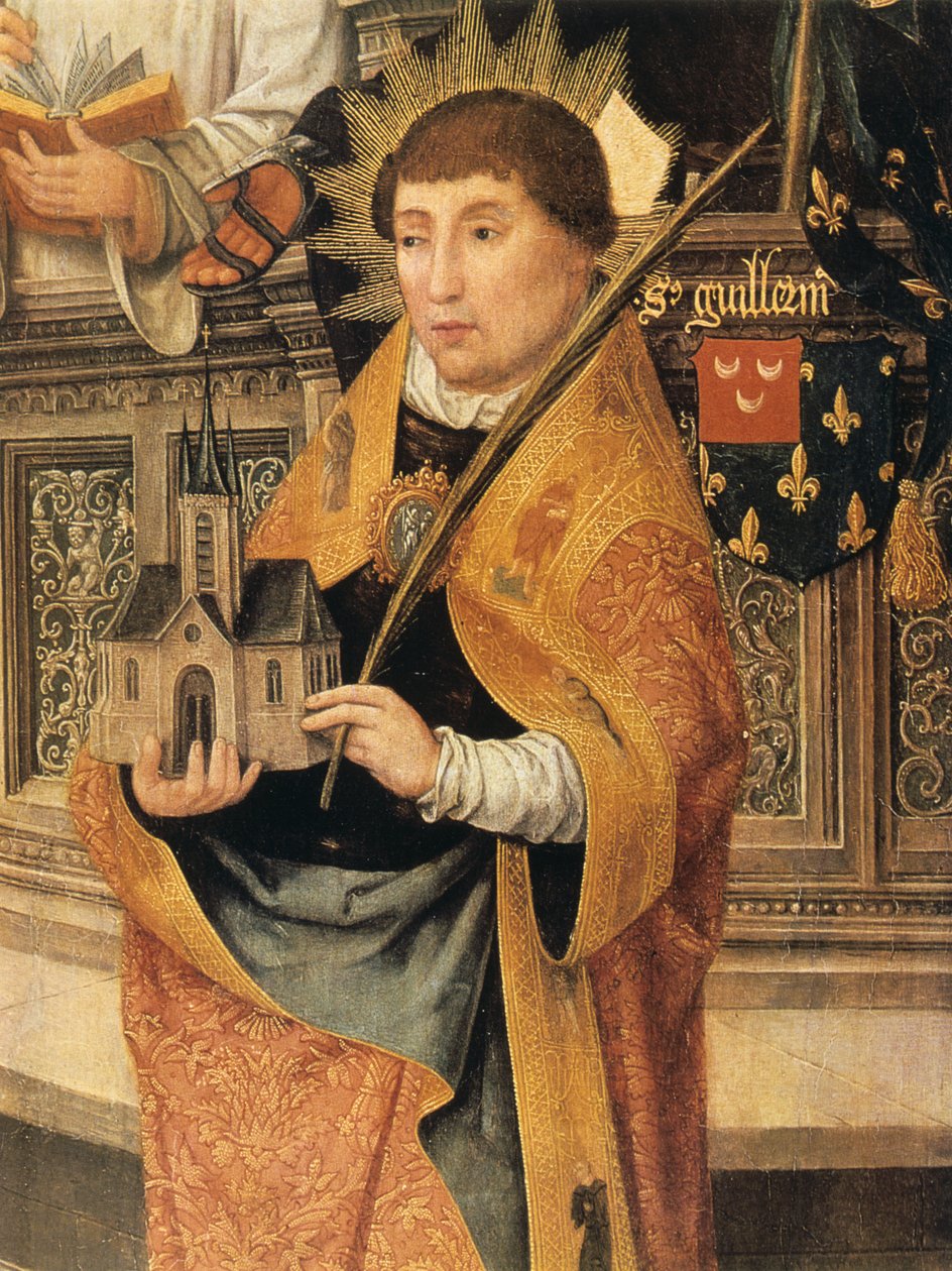 Förkunnelsedetalj, 1516-1517 av Jean the Elder Bellegambe