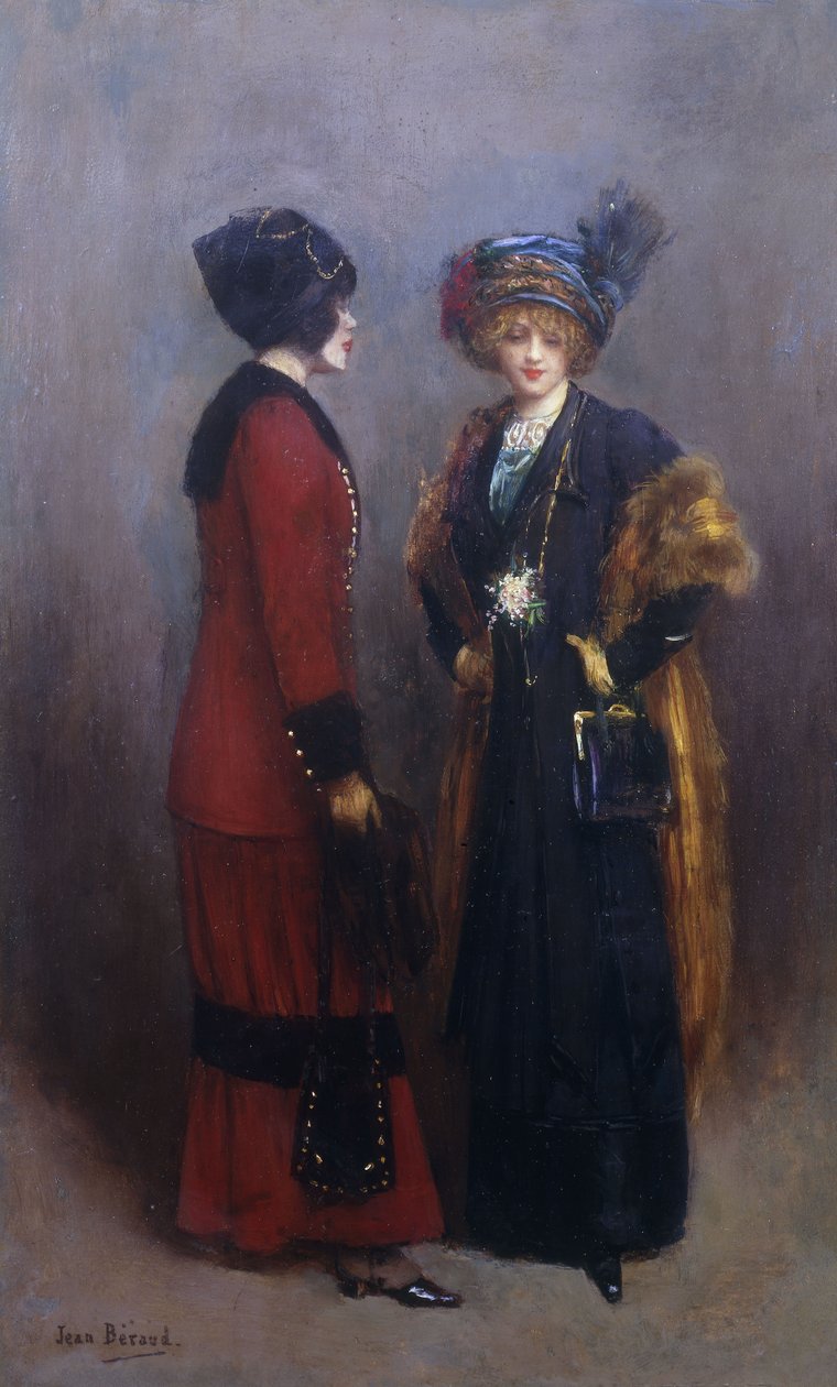 Utanför konkurrens - Les Midinettes, av Jean Beraud