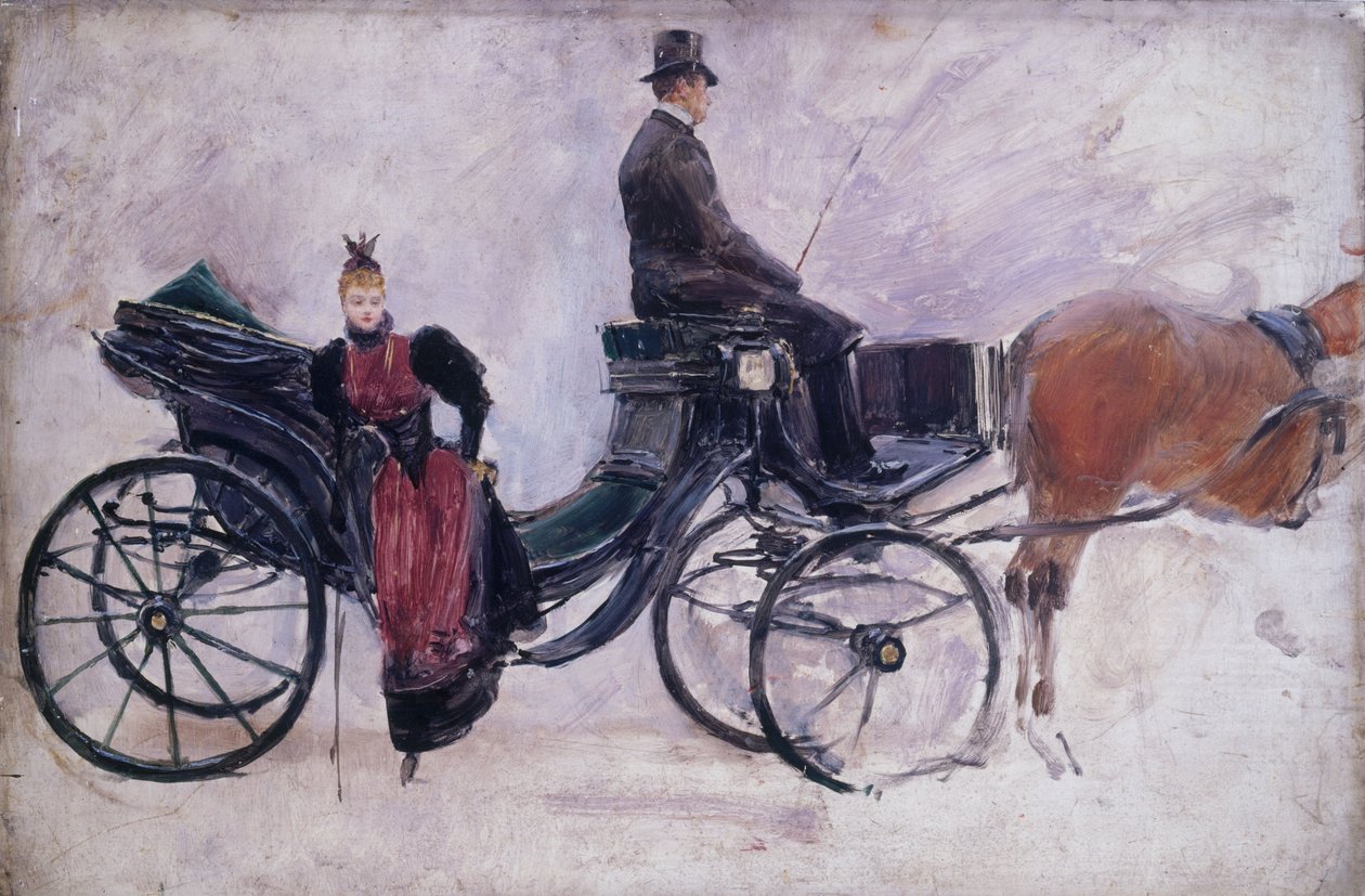 La Victoria, ca 1880 (olja på trä) av Jean Beraud