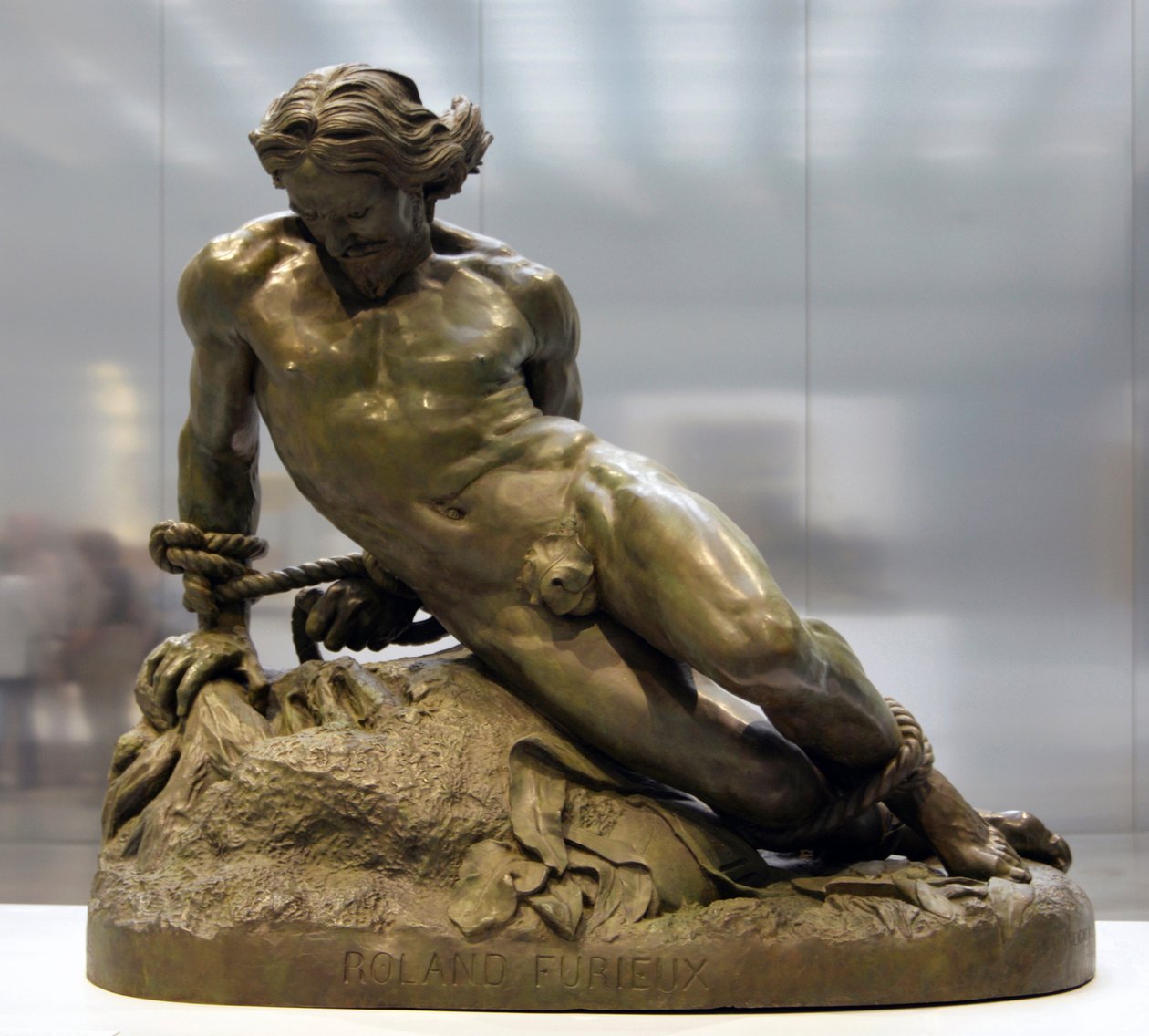 Roland brorson till Karl den Store, Salon de 1831 (foto) av Jean Bernard Duseigneur