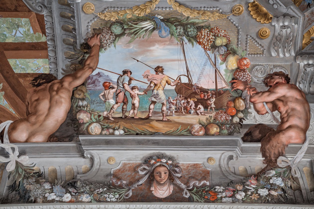 Pirater hittar Bacchus av Jean Boulanger