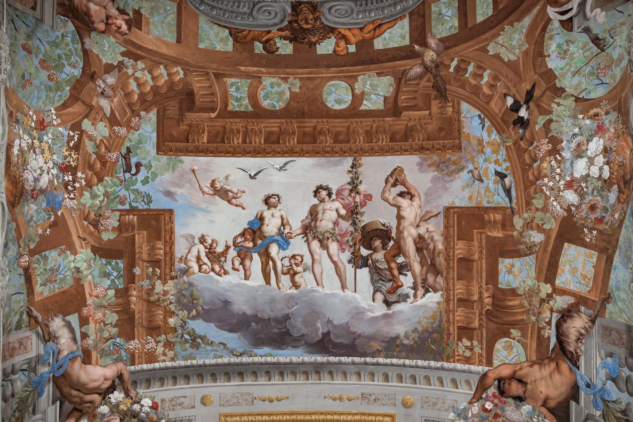 Bacchus och Ariadnes äktenskap av Jean Boulanger
