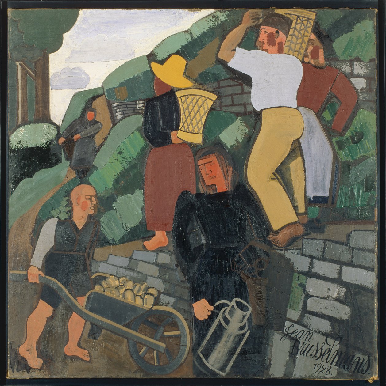Bönder av Jean Brusselmans
