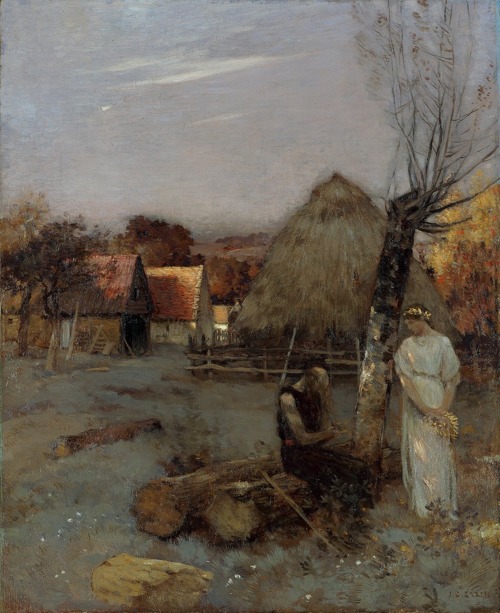 Theokritos av Jean Charles Cazin