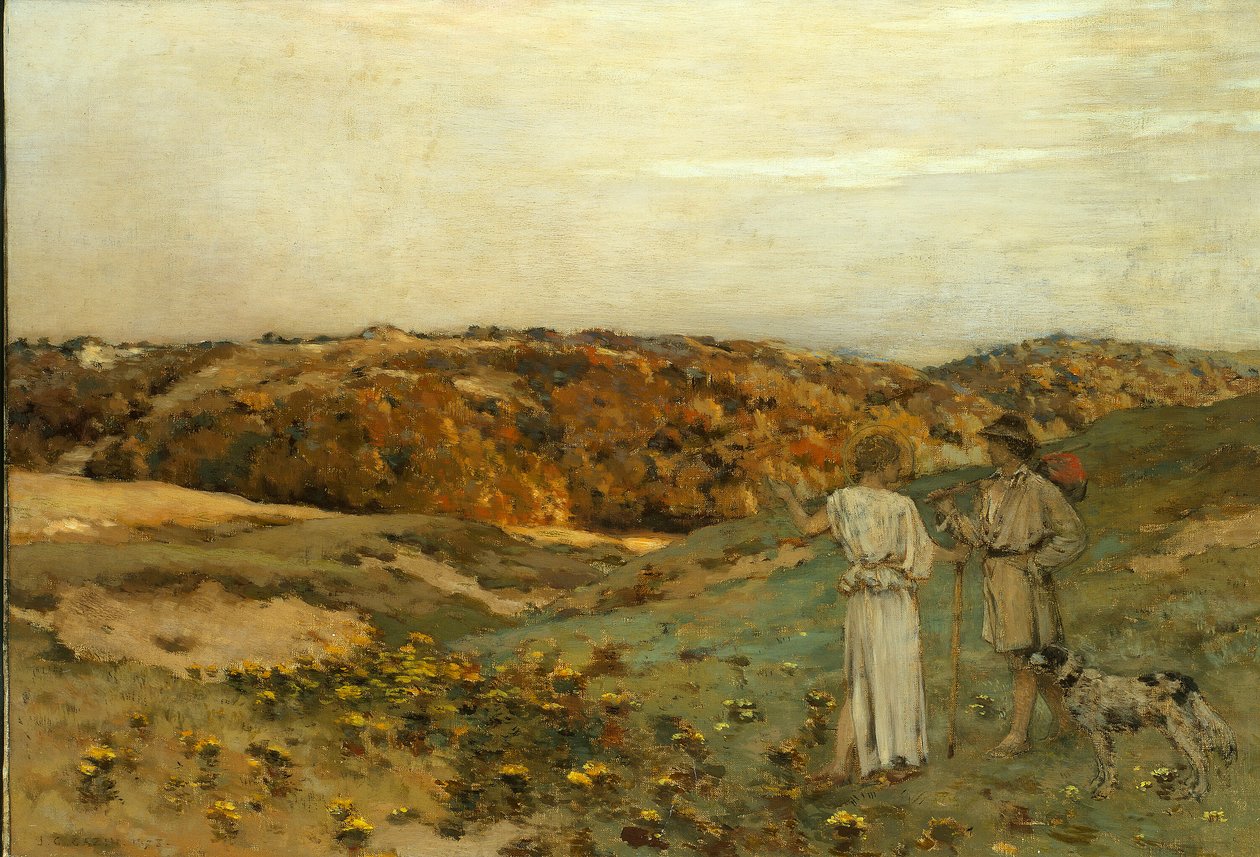 Tobias och ängeln av Jean Charles Cazin