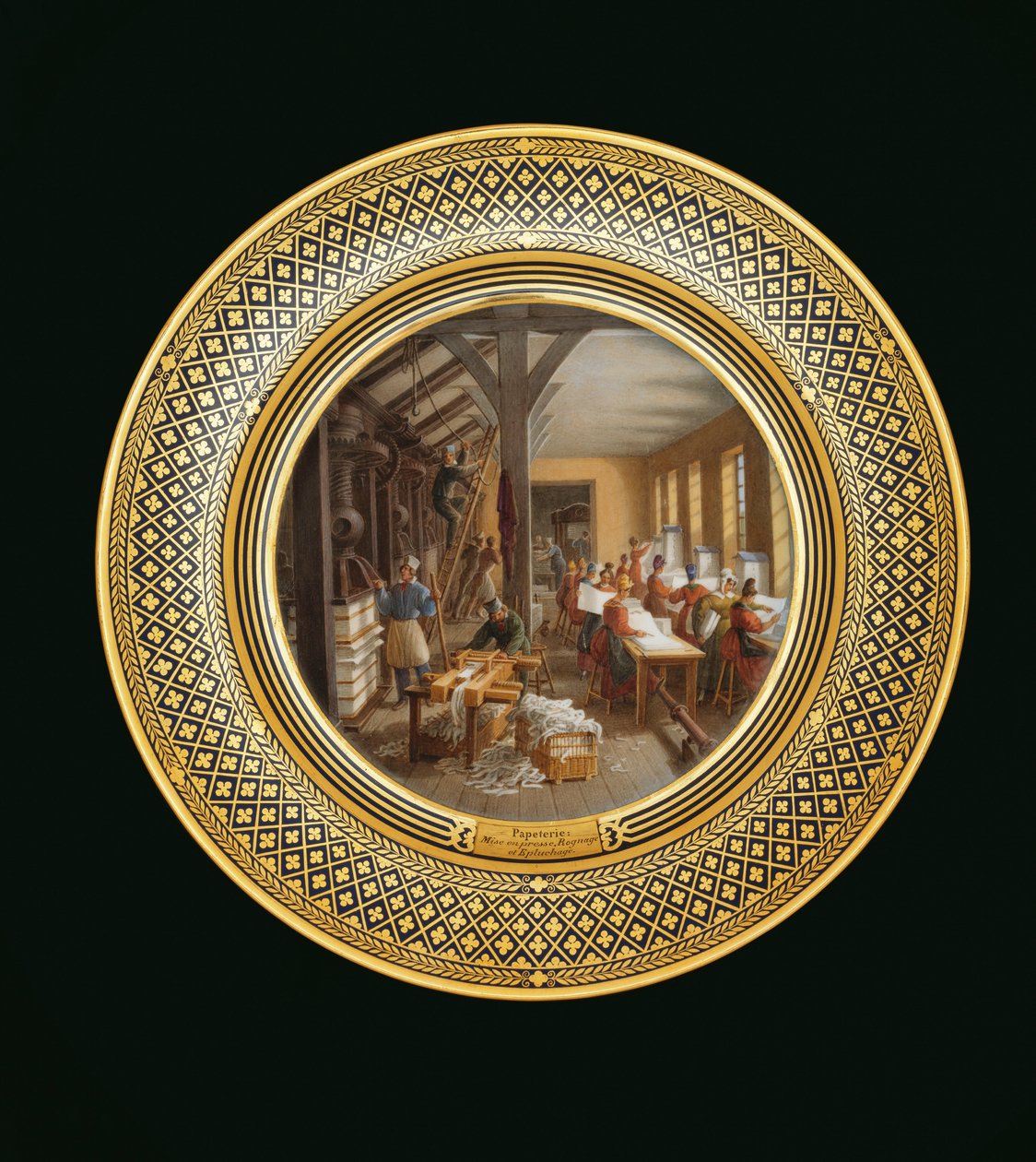 Pappersvaror, ca 1820-35 (porslin) av Jean Charles Develly