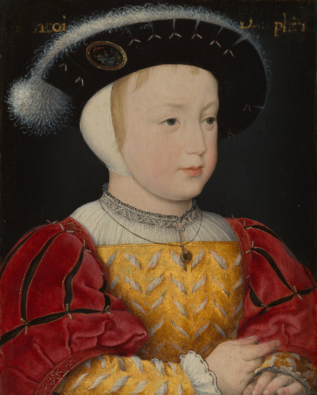 Dauphin François, son till kung François I av Frankrike av Jean Clouet