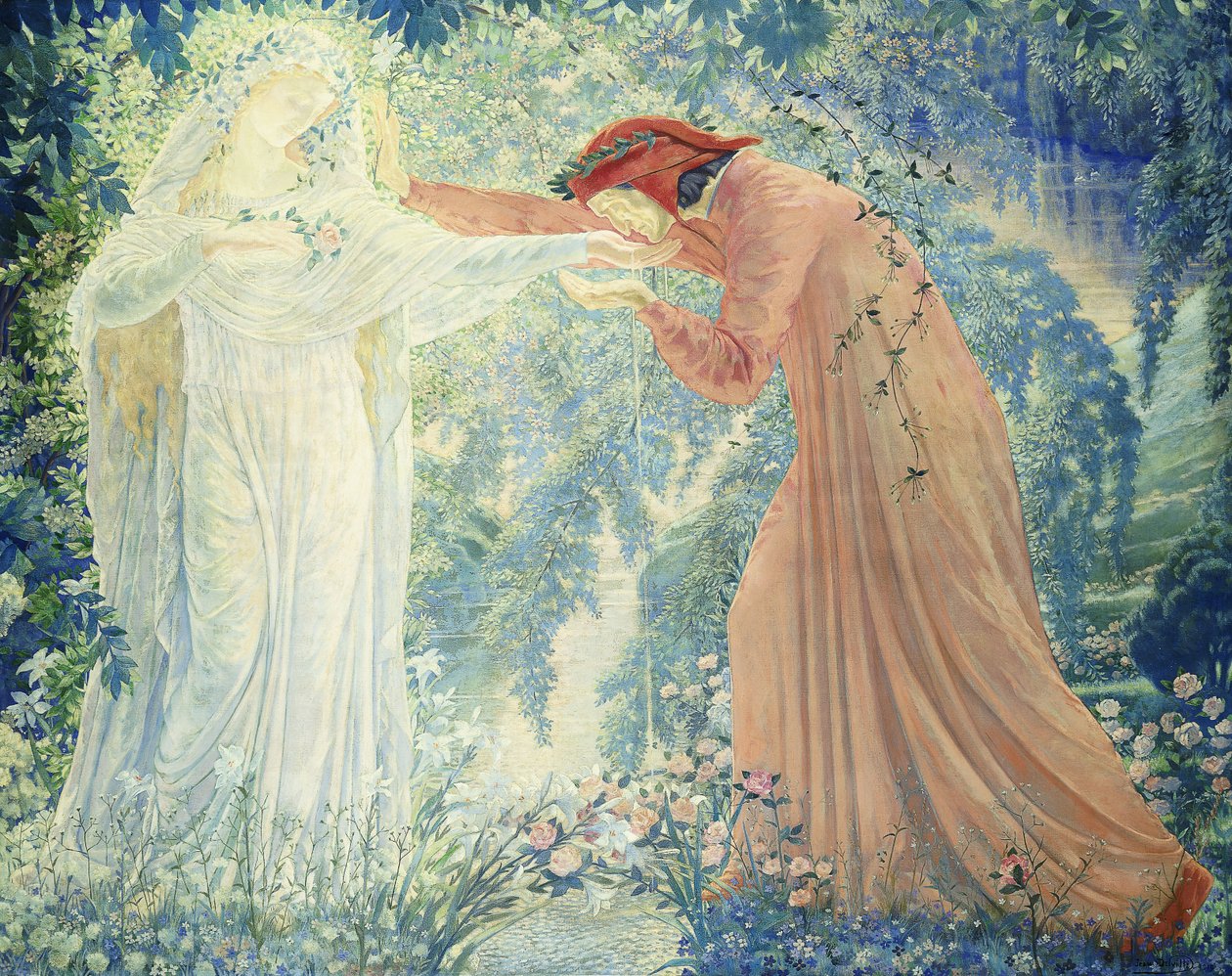 Dante av Jean Delville