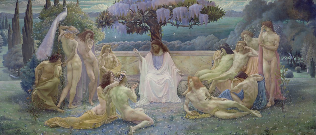 Platons skola av Jean Delville