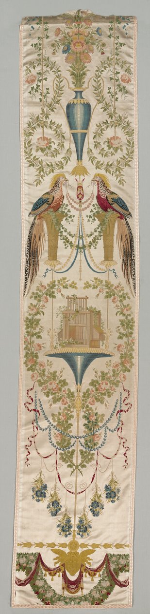 Väggtäckning, Fasanerna från Vatican Verdures-serien, efter 1799. av Jean Démosthène Dugourc