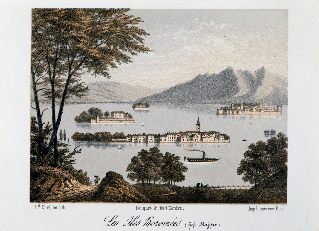 Borromeiska öarna (Lago Maggiore) av Jean Dubois