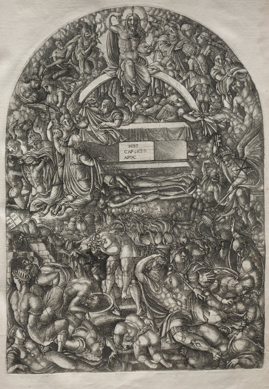 The Apocalypse: A Star Falls and Makes Hell to Open, 1546-1556. av Jean Duvet