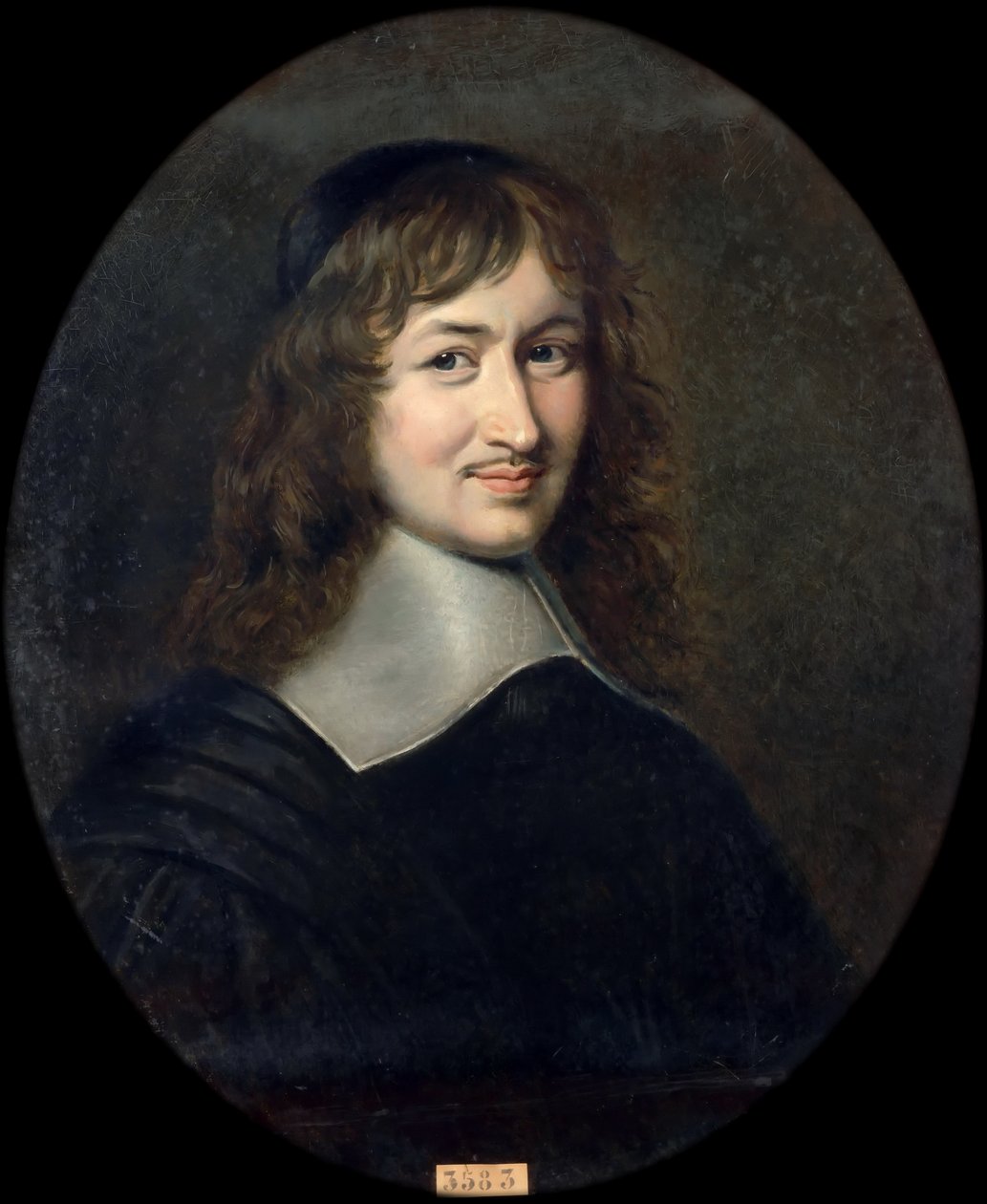 Porträtt av Nicolas Fouquet 1615-1680 av Jean Edouard Lacretelle