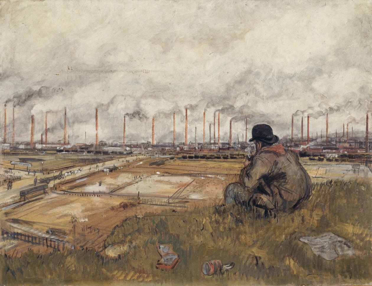 Fabrikerna, 1902. av Jean Emile Laboureur