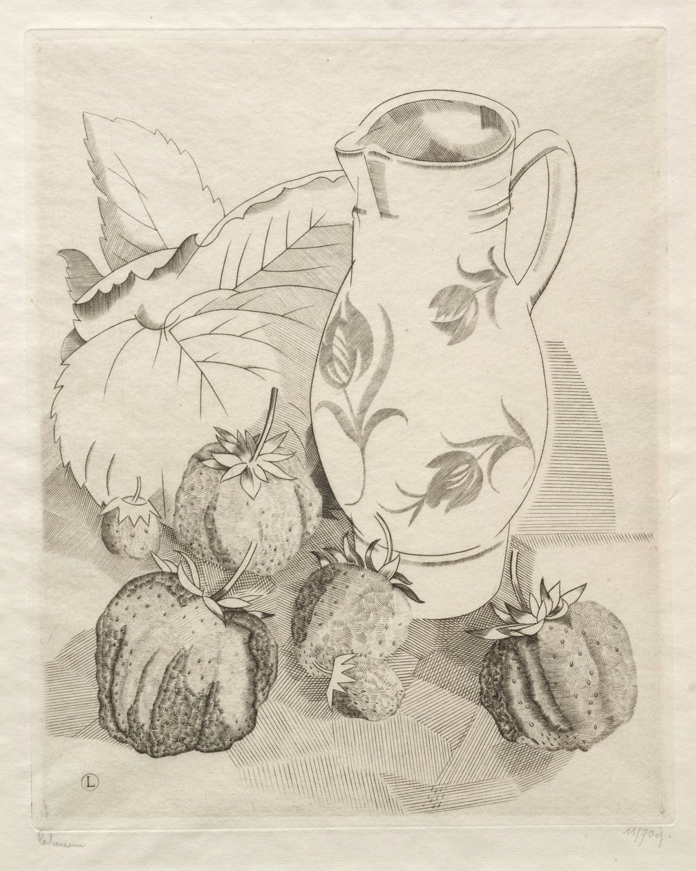 Jordgubbar av Jean Emile Laboureur