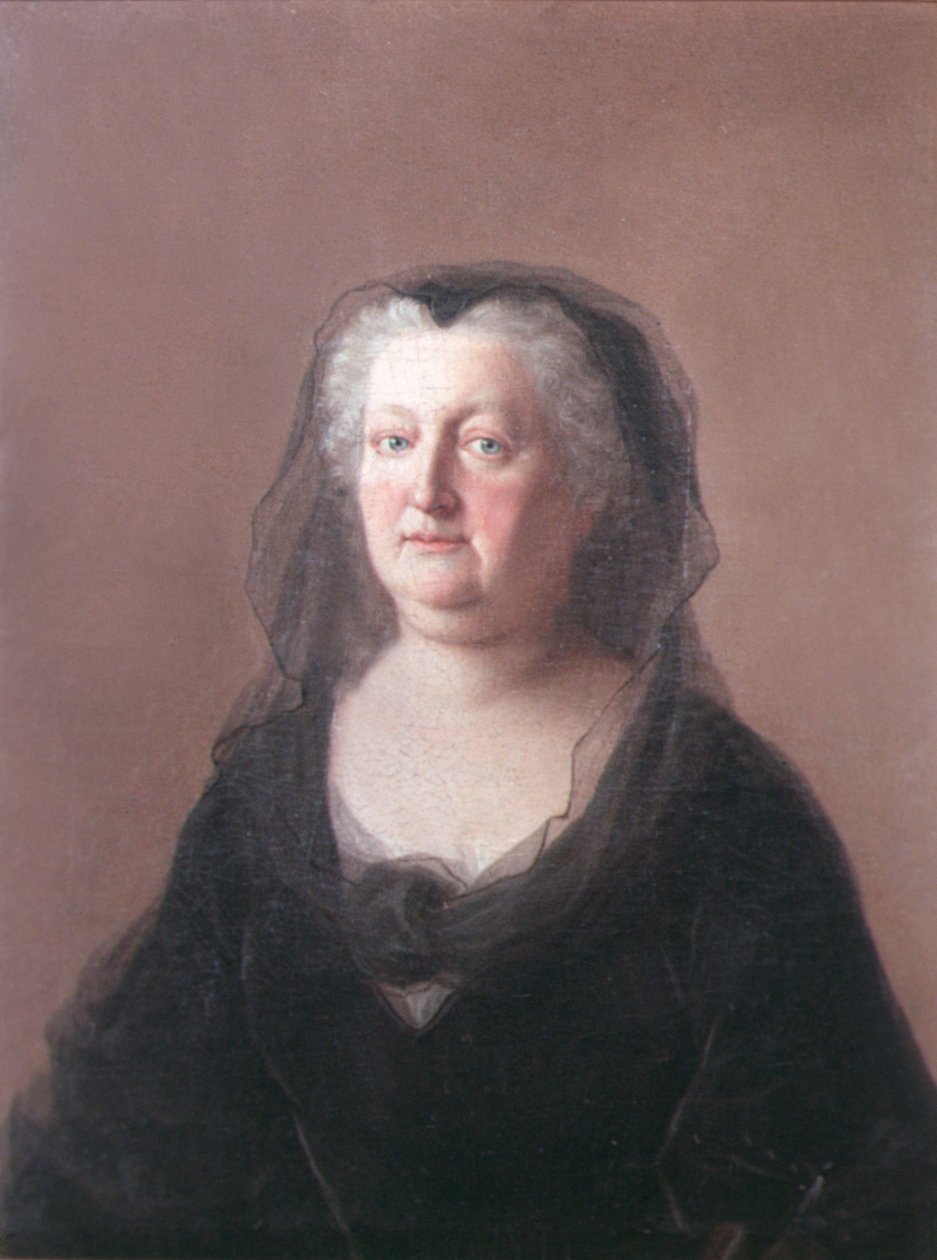 Elizabeth Christine av Braunschweig-Wolfenbuettel Kejsarinna av Tyskland (1691-1750) hustru till den helige romerske kejsaren Karl VI 1685-1740) 174344 av Jean Étienne Liotard