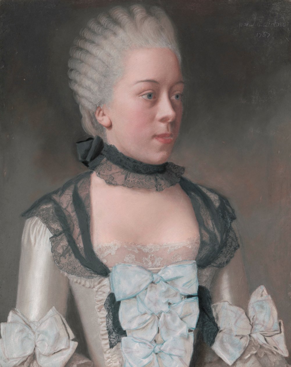 Hillegonda Schuyt, av Jean-Etienne Liotard av Jean Étienne Liotard