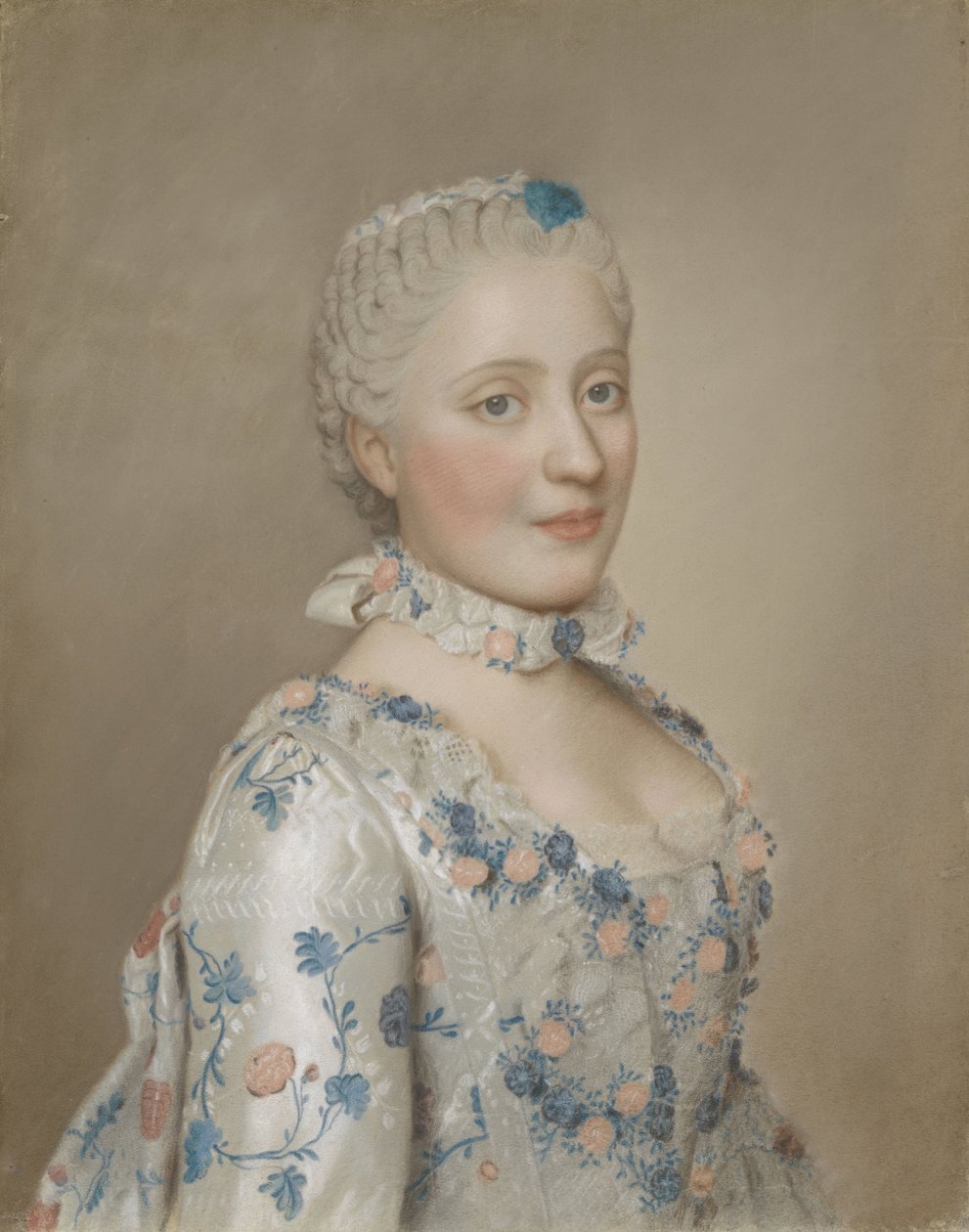 Maria Josepha av Sachsen, Dauphine av Frankrike Porträtt av Marie Josèphe av Sachsen (1731-67), Dauphine av Frankrike av Jean Étienne Liotard