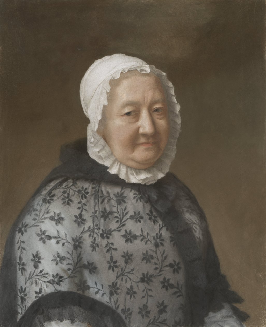 Marie Congnard-Bathailhy Porträtt av Marie Congnard-Batailhy, mormor till konstnärens hustru, känd som "La dame aux dentelles" av Jean Étienne Liotard