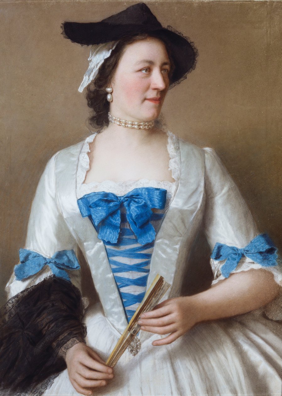 Porträtt av Lady Tyrell av Jean Étienne Liotard