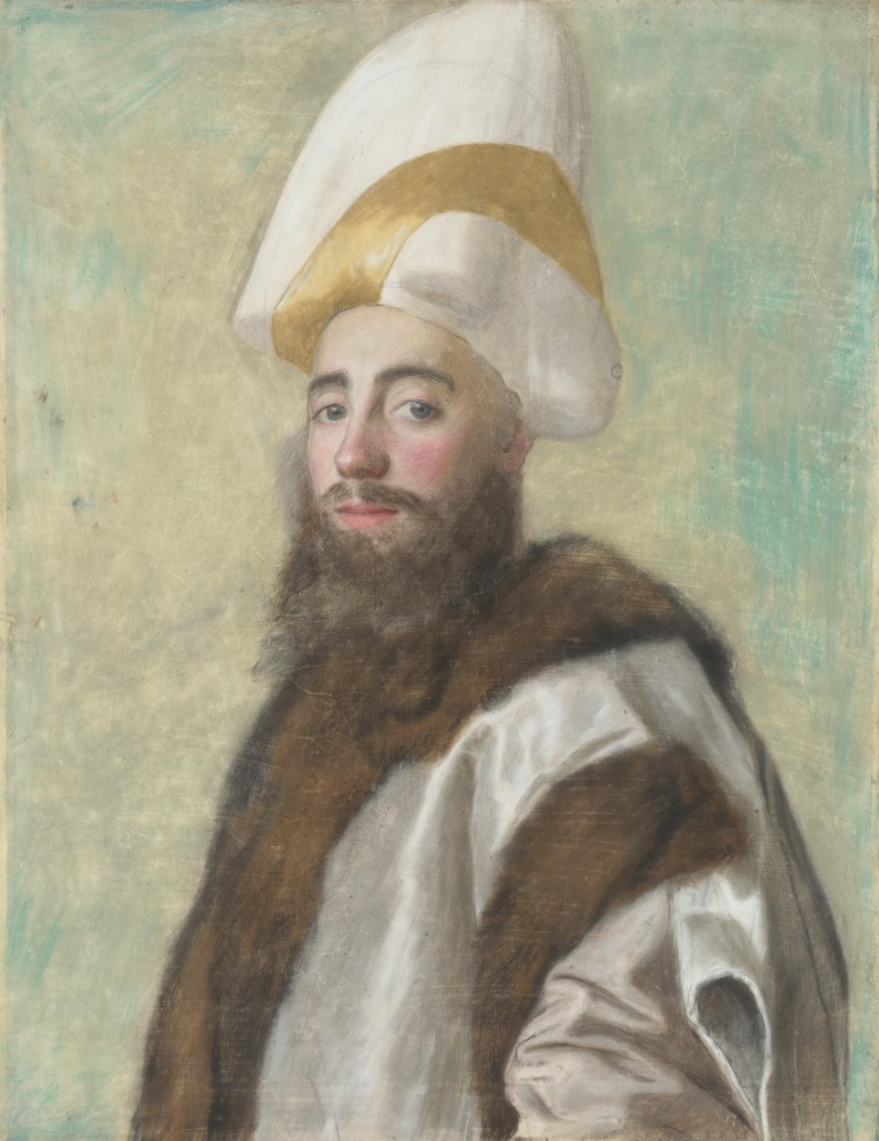Porträtt av en storvesir, ca. 1740 av Jean Étienne Liotard