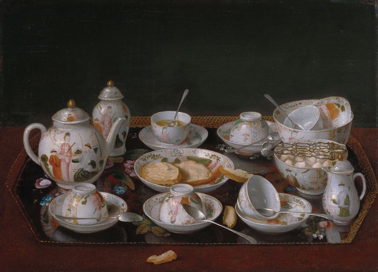 Stilleben: Teuppsättning av Jean Étienne Liotard