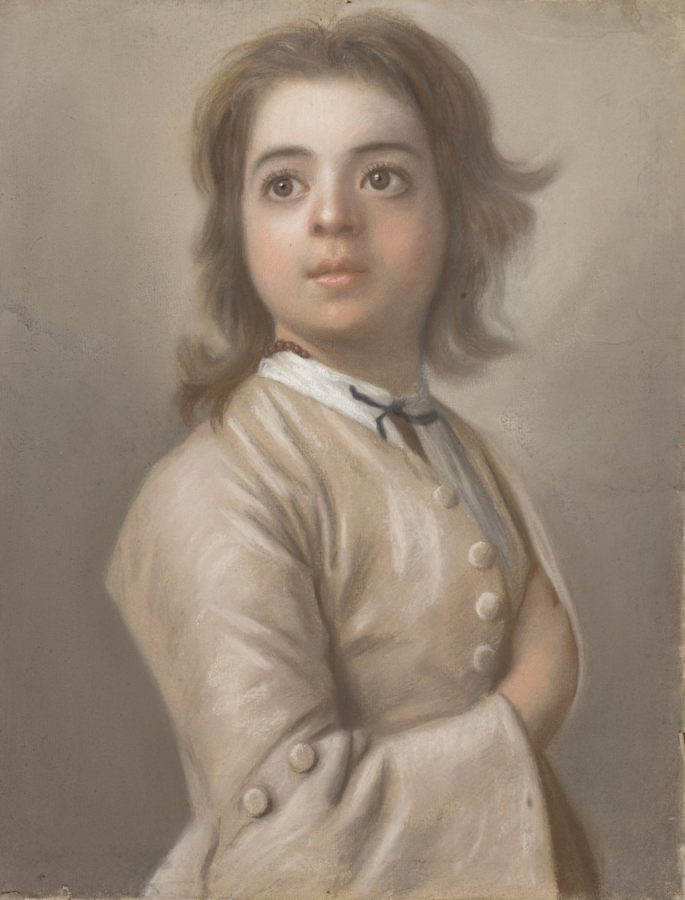 Studie av en pojke halvvägs av Jean Étienne Liotard