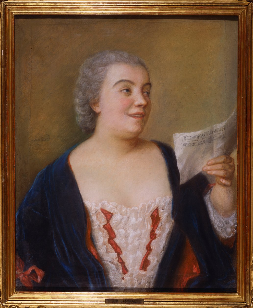 Sångaren, 1736 av Jean Étienne Liotard