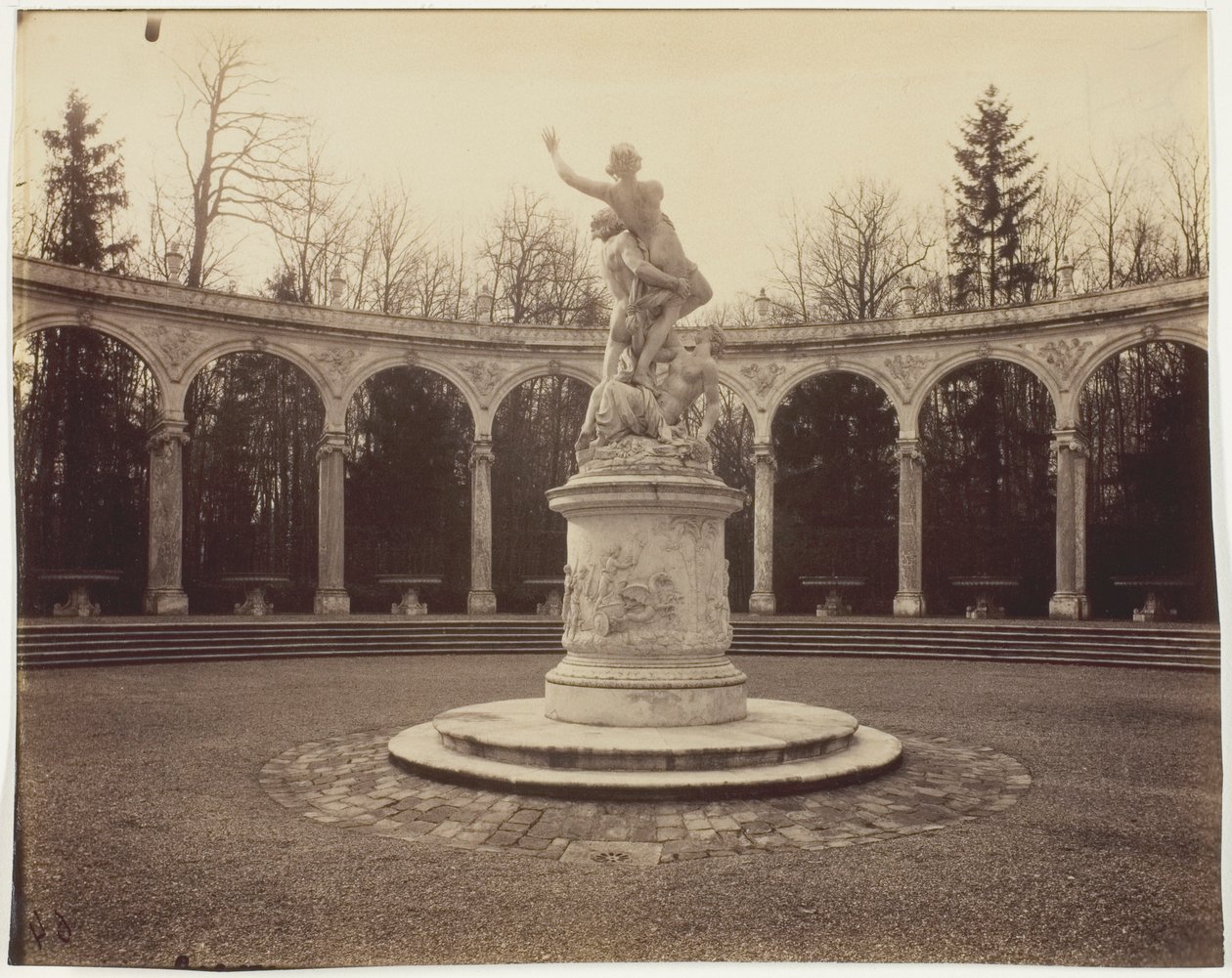 Versailles, Bosquet de la Colonnade av Jean Eugène Auguste Atget